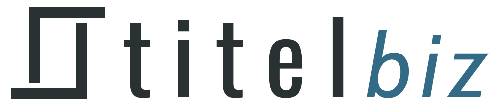 titel biz (タイテル・ビズ) のロゴ