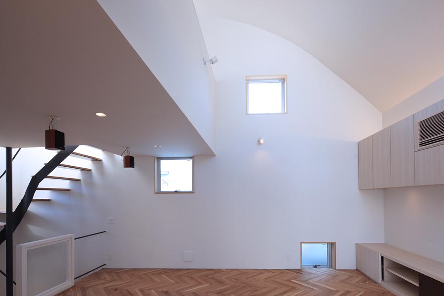 Image of "♪ハウス ｜ ONPU HOUSE", the work by architect : Takanori Ihara (image number 8)