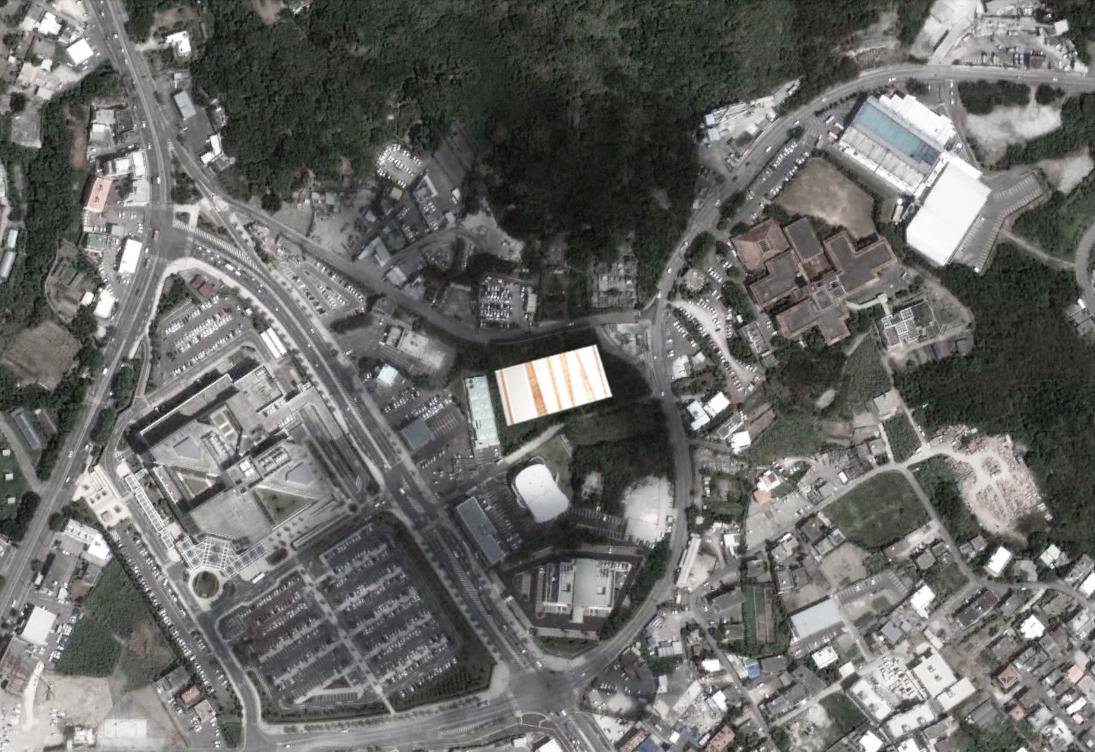 作品「沖縄県新看護研修センター建設プロポーザル案」の画像 その2 （建築家 : 納谷 学）