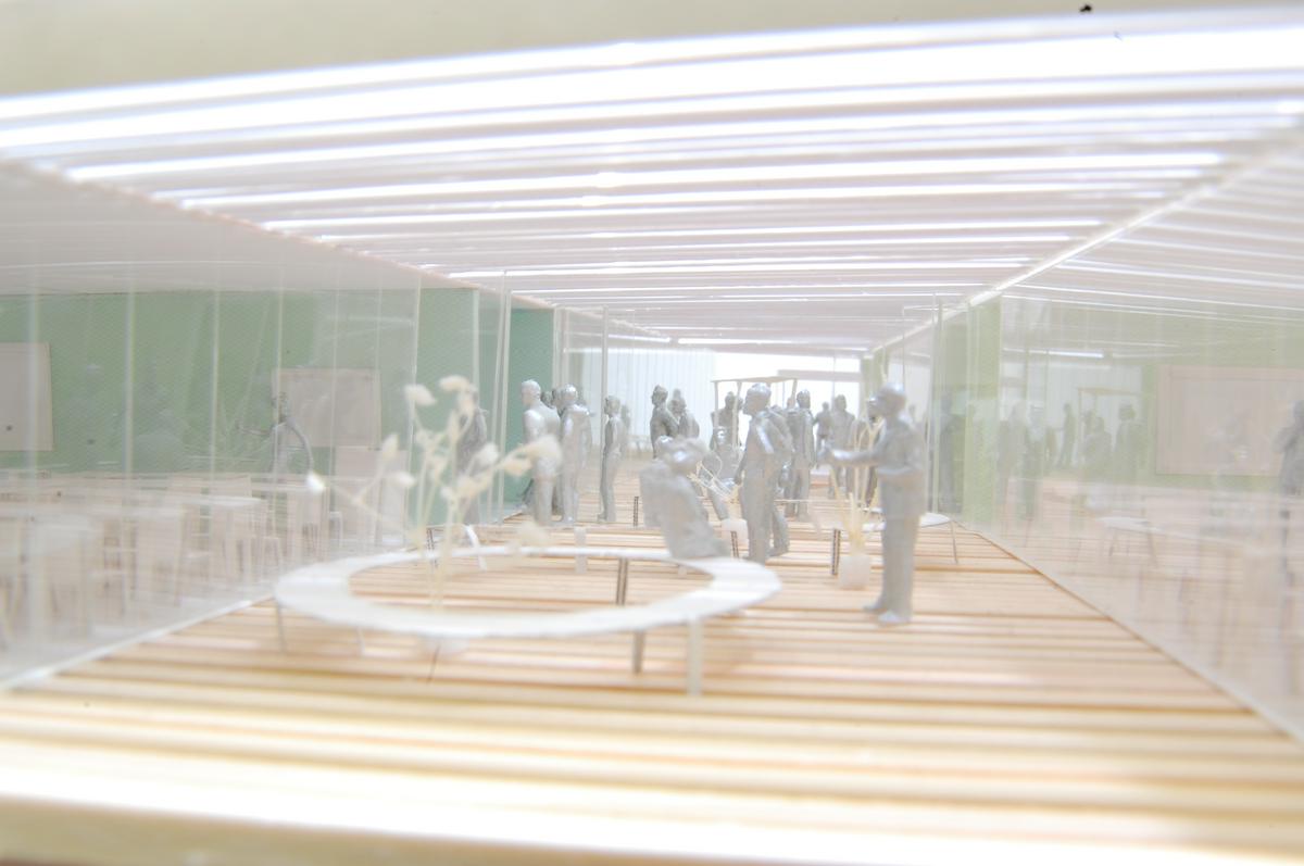 作品「沖縄県新看護研修センター建設プロポーザル案」の画像 その6 （建築家 : 納谷 学）