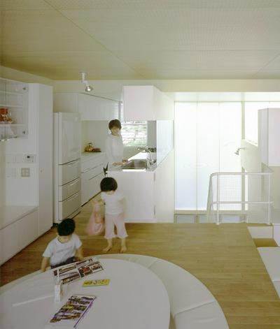 作品「新丸子の住宅 〜街の境界〜」の画像 その5 (建築家 : 納谷 学)