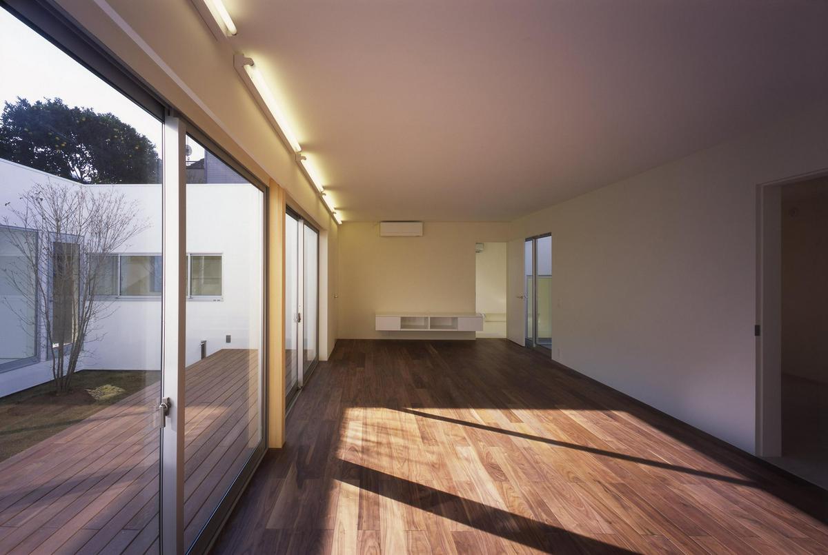 作品「日立の二世帯住宅　〜ネックレスで出来た中庭と坪庭〜」の画像 その7 （建築家 : 納谷 学）