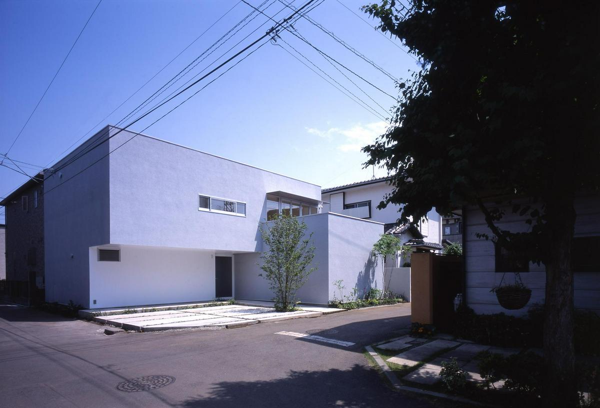 Image of "府中の住宅　〜角地の解答〜", the work by architect : Manabu Naya (image number 1)