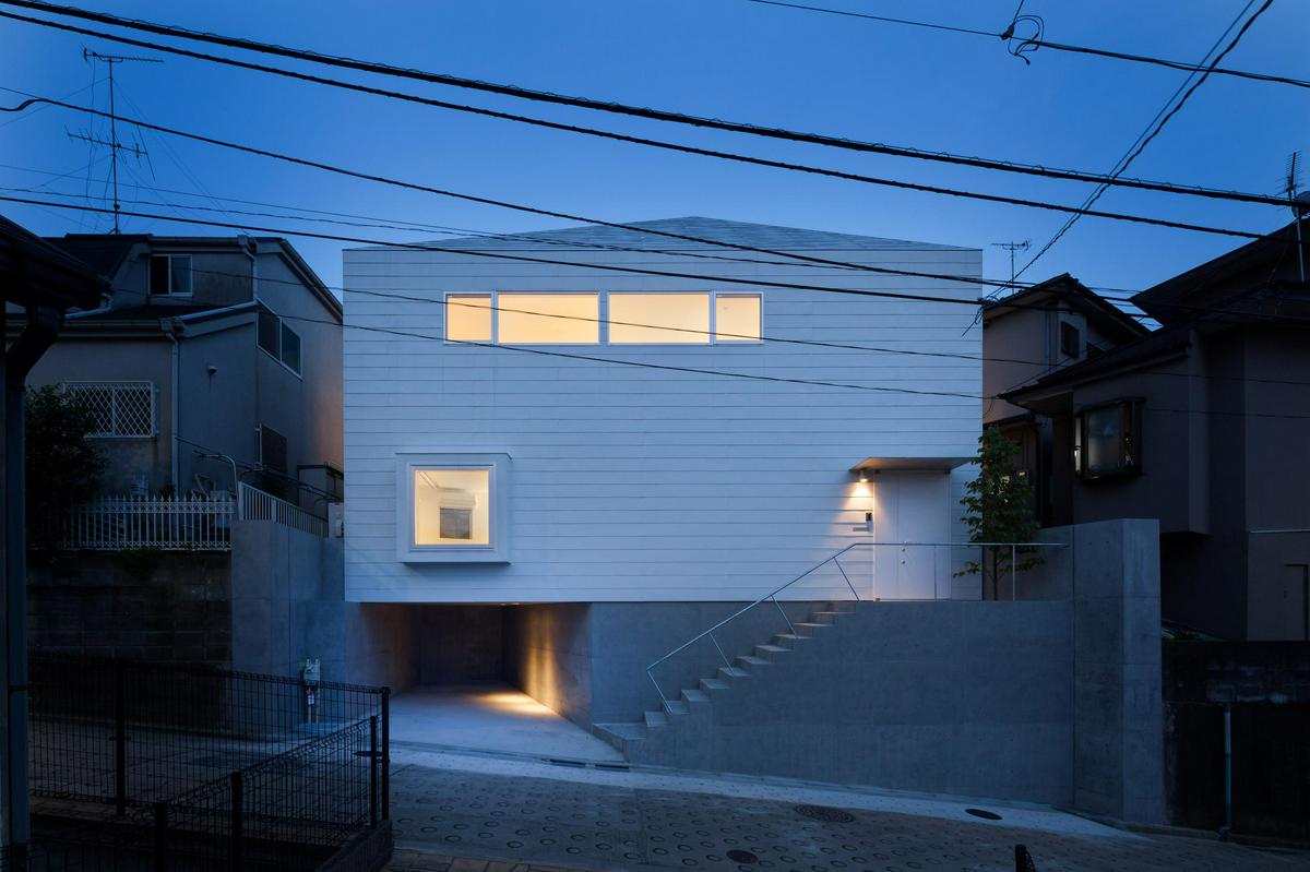 作品「山王の住宅　〜擁壁の上の台形〜」の画像 その13 （建築家 : 納谷 学）