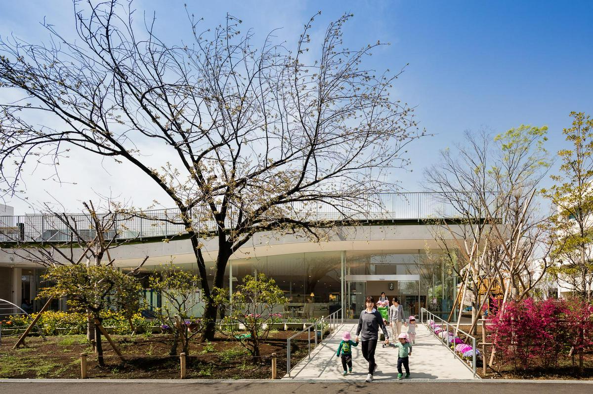 作品「昭和こども園　〜屋上園庭と中庭が子供を育てる〜」の画像 その6 （建築家 : 納谷 学）