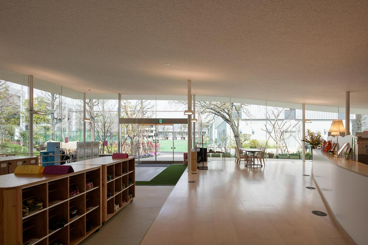 作品「昭和こども園　〜屋上園庭と中庭が子供を育てる〜」の画像 その7 （建築家 : 納谷 学）
