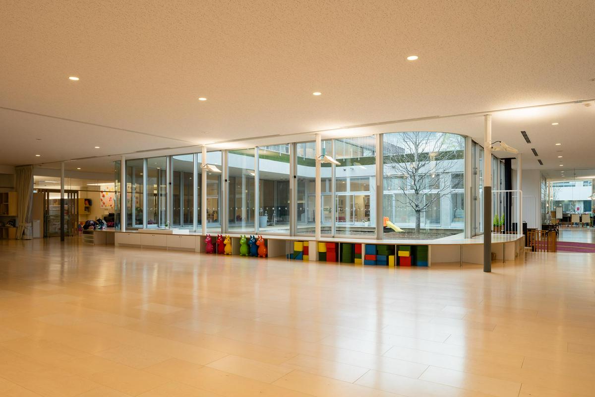 作品「昭和こども園　〜屋上園庭と中庭が子供を育てる〜」の画像 その13 （建築家 : 納谷 学）