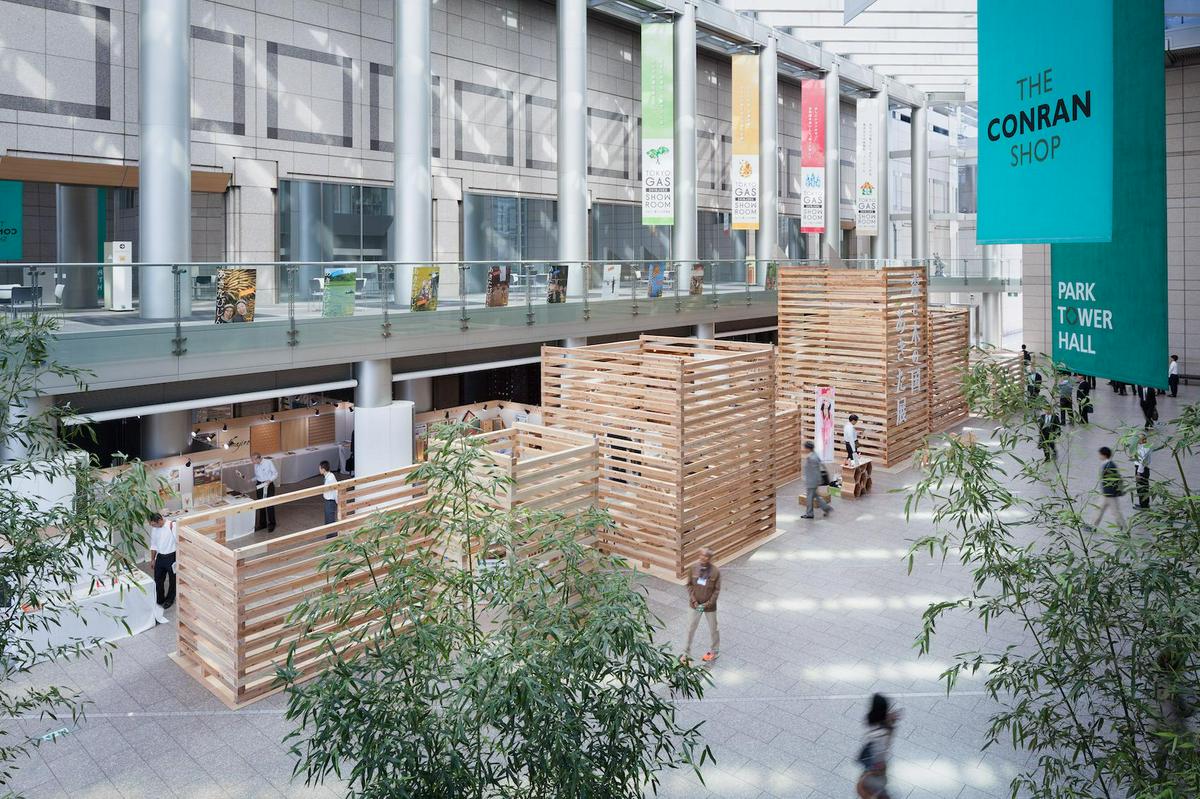 作品「「森と木の国　あきた展」　〜光と香り、杉の森に迷い込む〜」の画像 その3 （建築家 : 納谷 学）