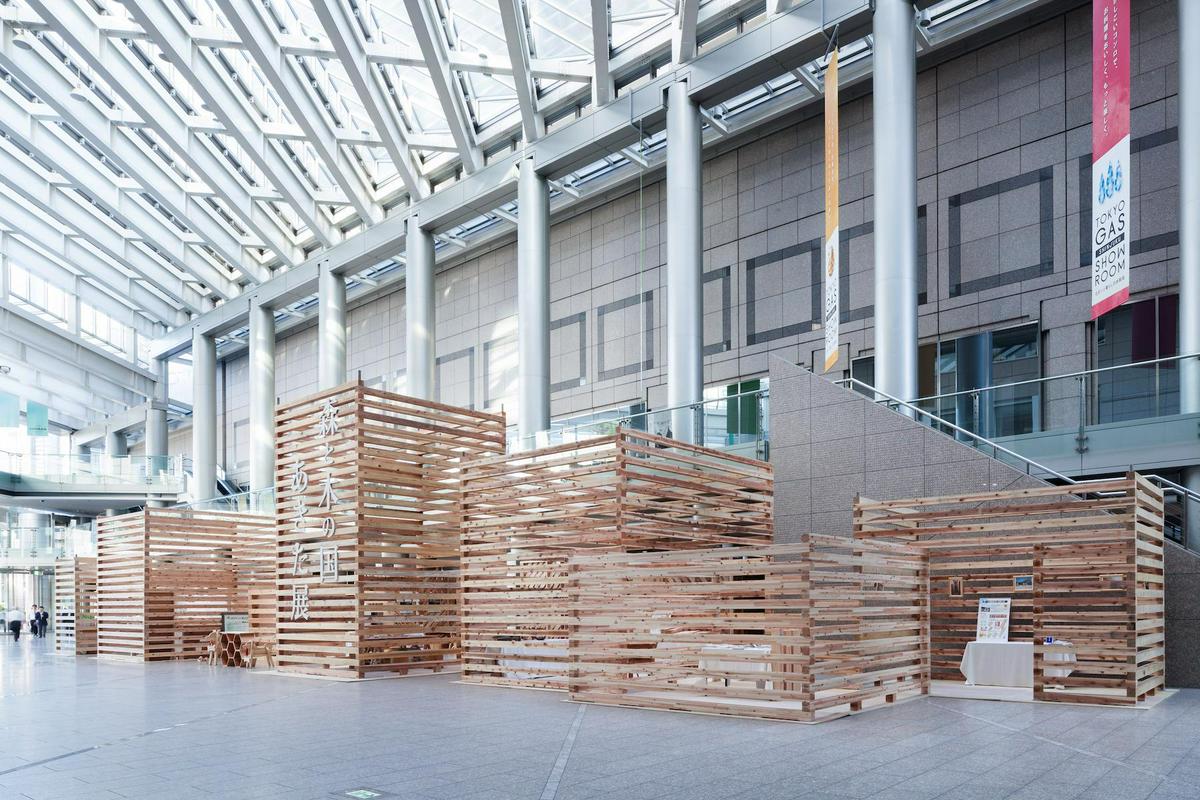 作品「「森と木の国　あきた展」　〜光と香り、杉の森に迷い込む〜」の画像 その12 （建築家 : 納谷 学）
