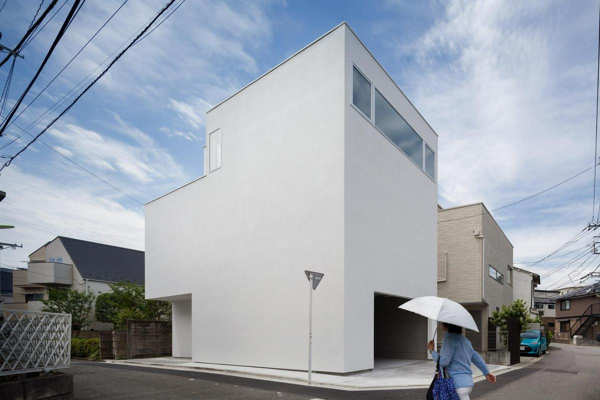 作品「南烏山の住宅　〜木造３層に縦に暮らす〜」の画像 その1 （建築家 : 納谷 学）