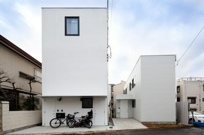 恵比寿の長屋　〜３世帯長屋の重なり、繋がり、気配〜 | 建築家 納谷 学 の作品