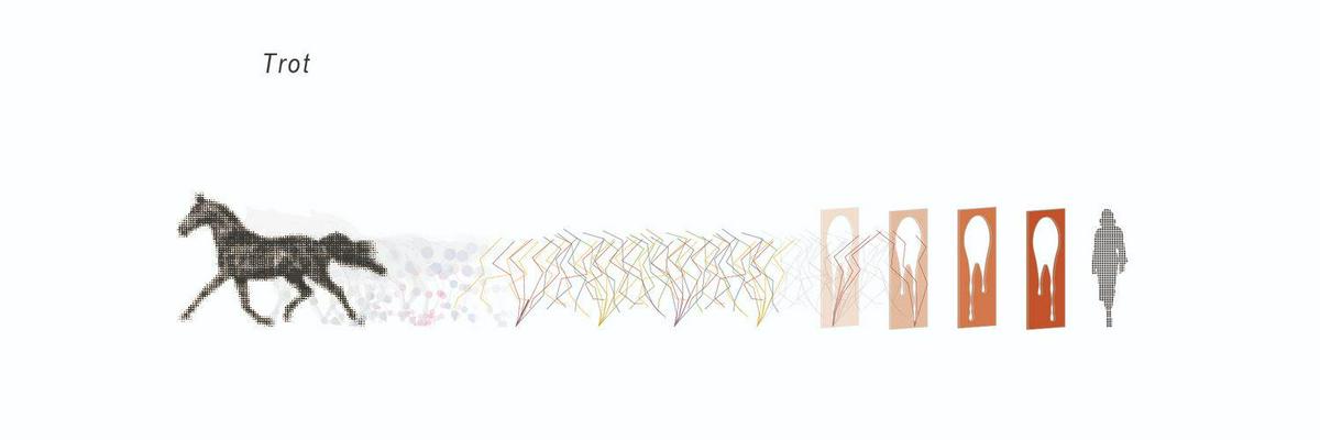 作品「HERMÈS IN MOTION -TROT-」の画像 その2 (建築家 : 御手洗 龍)