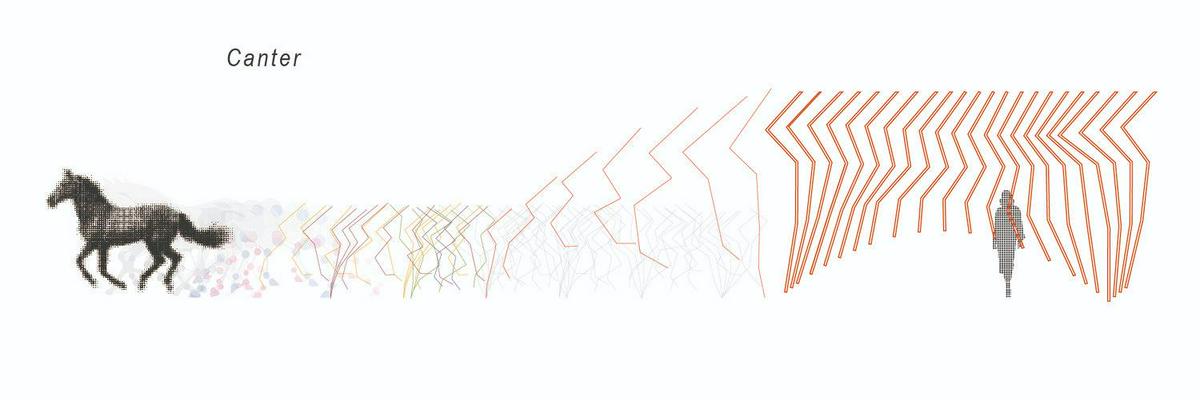 作品「HERMÈS IN MOTION -CANTER-」の画像 その2 （建築家 : 御手洗 龍）