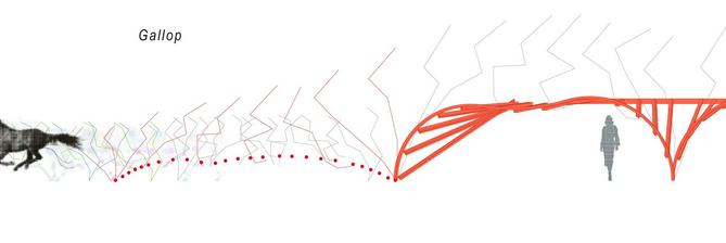 作品「HERMÈS IN MOTION -GALLOP-」の画像 その2 (建築家 : 御手洗 龍)