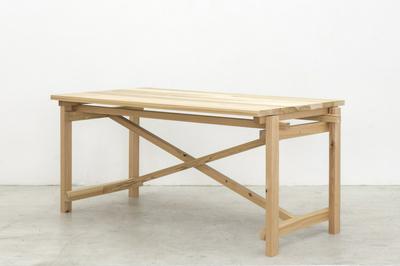 Table & Bench for Hearth Kitchen | work by Architect Wataru Sawada & Yuichi Hashimura