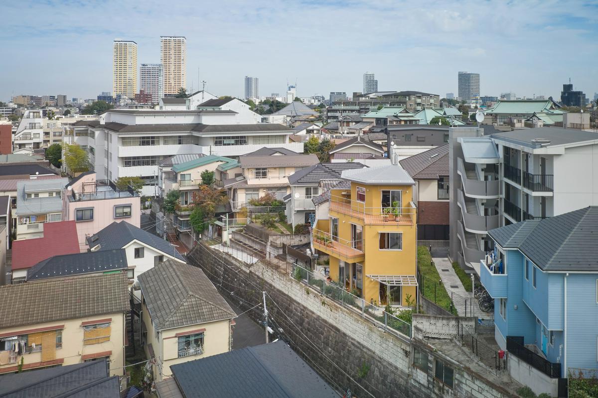 作品「accept house 谷中の家」の画像 その1 (建築家 : 松尾宗則 ・ 松尾遥)