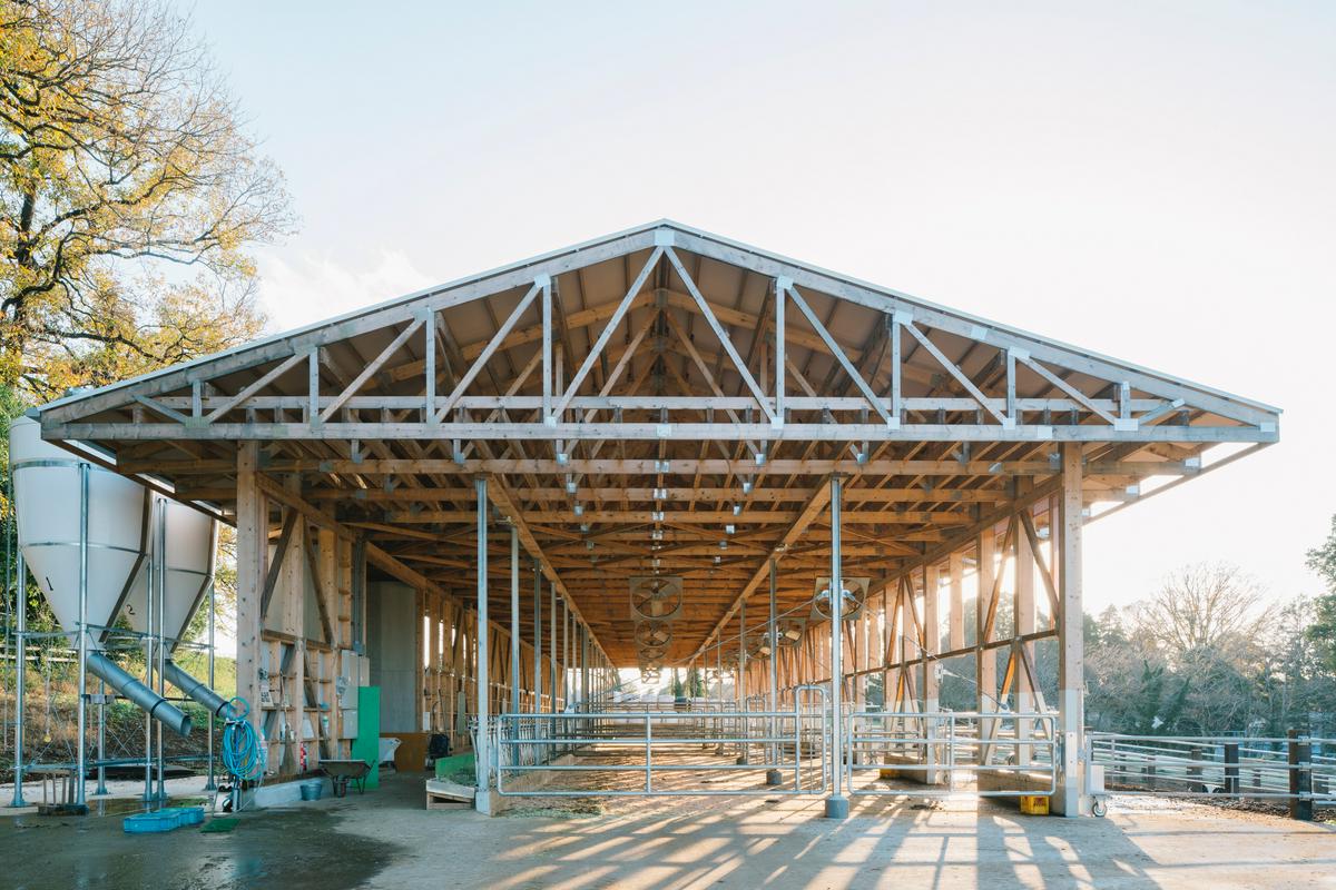 作品「cow house」の画像 その1 （建築家 : 松尾宗則 ・ 松尾遥）