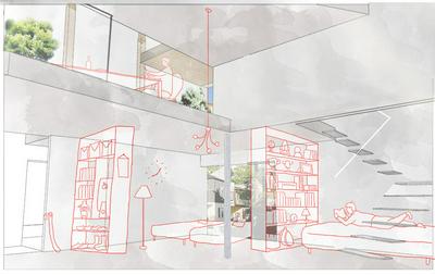 作品「SKIP ROOF」の画像 その4 （建築家 : 中川エリカ）