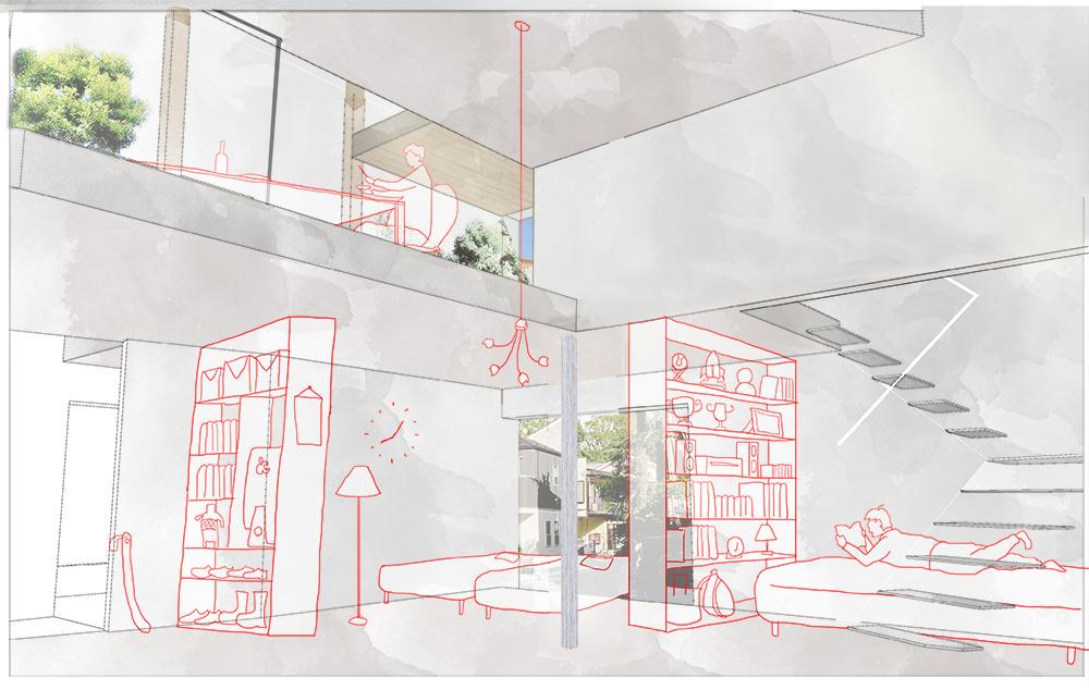 作品「SKIP ROOF」の画像 その4 （建築家 : 中川エリカ）