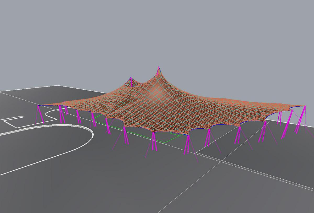 Image of "道の駅 計画案", the work by architect : Erika Nakagawa (image number 3)