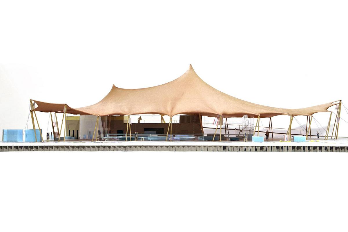 Image of "道の駅 計画案", the work by architect : Erika Nakagawa (image number 5)