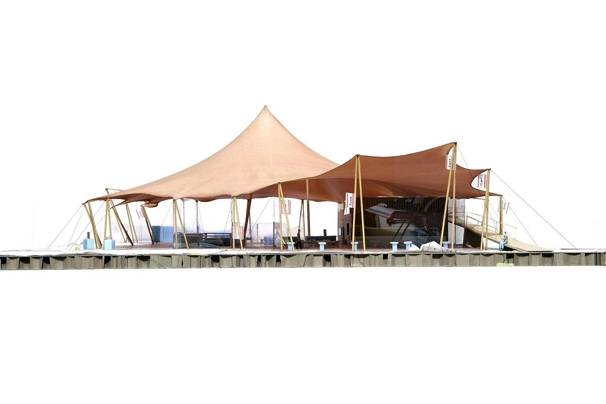 Image of "道の駅 計画案", the work by architect : Erika Nakagawa (image number 6)
