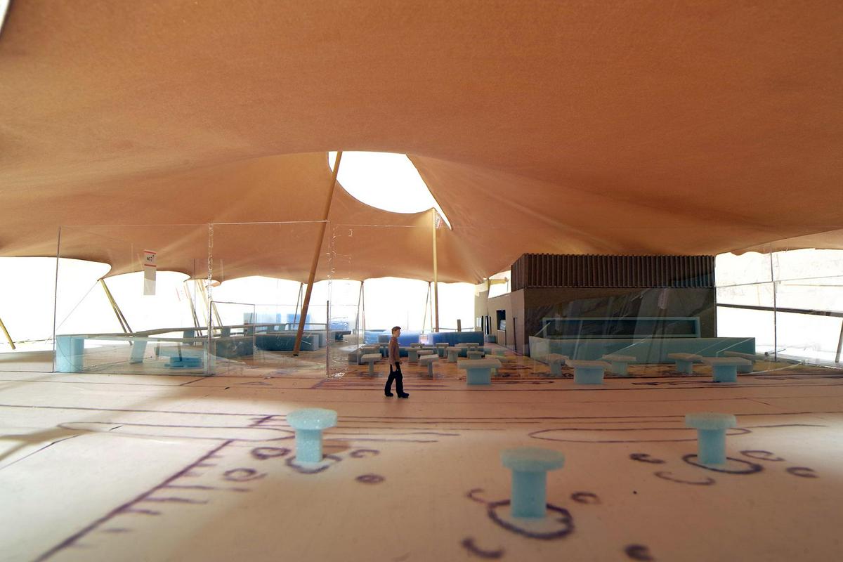 Image of "道の駅 計画案", the work by architect : Erika Nakagawa (image number 7)