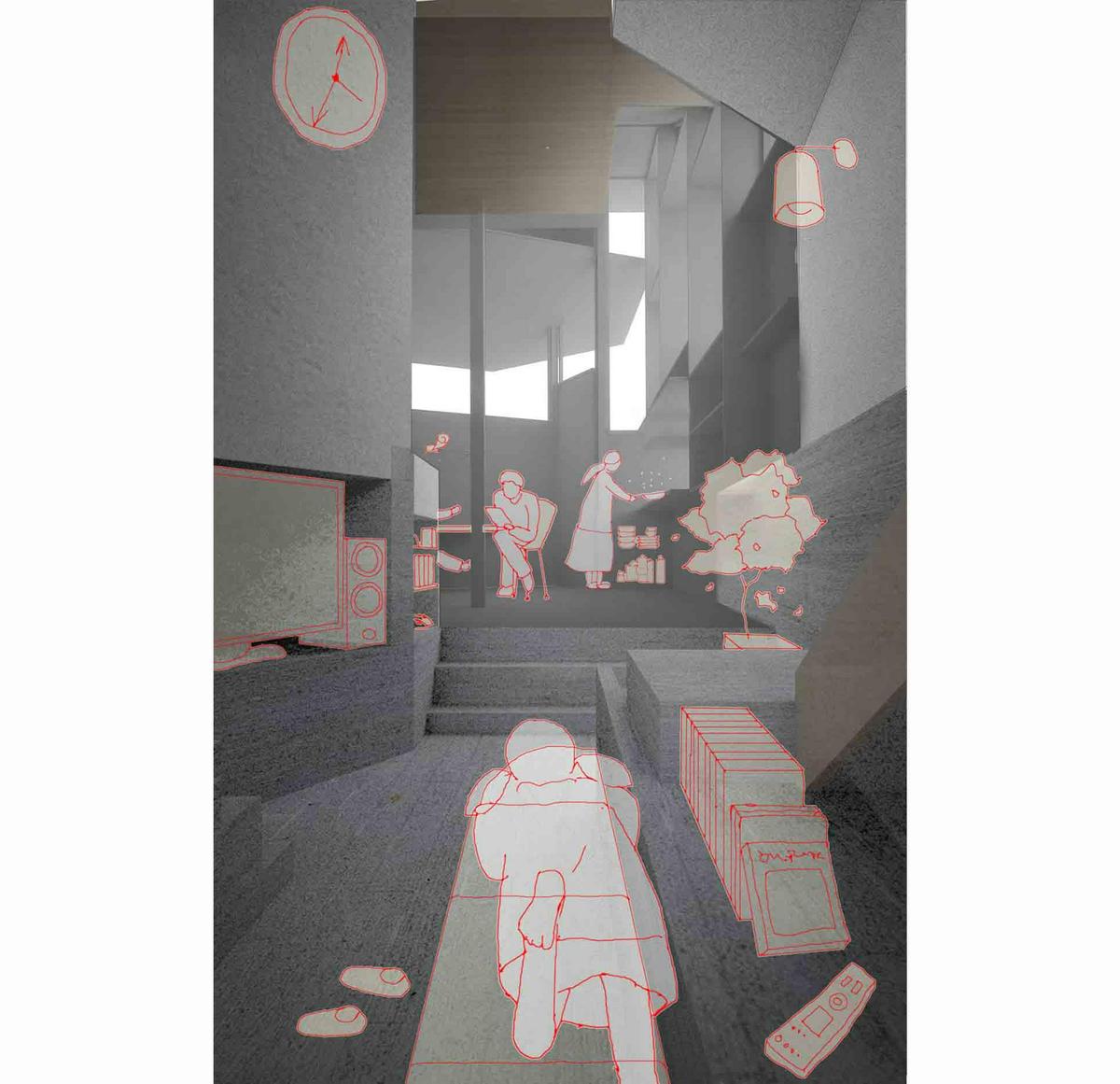 作品「丘端の家」の画像 その7 （建築家 : 中川エリカ）