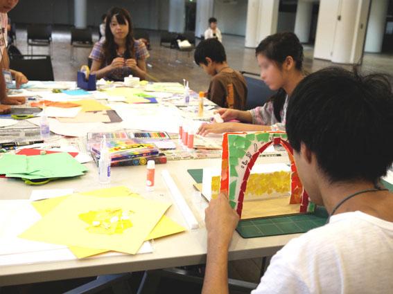 作品「デザイン・クリエイティブセンター神戸 KIITO CREATIVE WORKSHOP ちびっこうべ 2012 exhibition」の画像 その2 （建築家 : 阿曽 芙実）