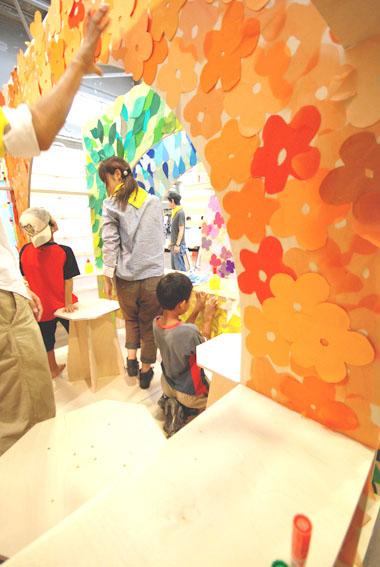 作品「デザイン・クリエイティブセンター神戸 KIITO CREATIVE WORKSHOP ちびっこうべ 2012 exhibition」の画像 その21 （建築家 : 阿曽 芙実）