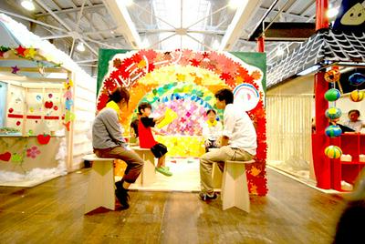 デザイン・クリエイティブセンター神戸 KIITO CREATIVE WORKSHOP ちびっこうべ 2012 exhibition | work by Architect Fumi Aso