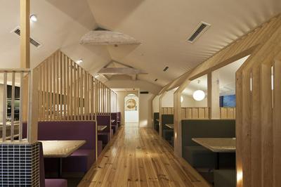Restaurant -にぎり長次郎　押熊店- | work by Architect Fumi Aso