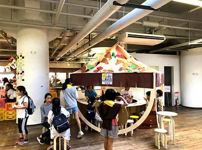 デザイン・クリエイティブセンター神戸 KIITO CREATIVE WORKSHOP ちびっこうべ 2018 exhibition | work by Architect Fumi Aso
