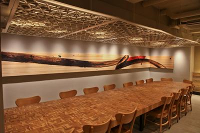 Jun Inoue Artwork in Starbucks Kyoto Sanjo | スターバックス京都三条　井上純作品展 | work by Architect Fumihiko Sano