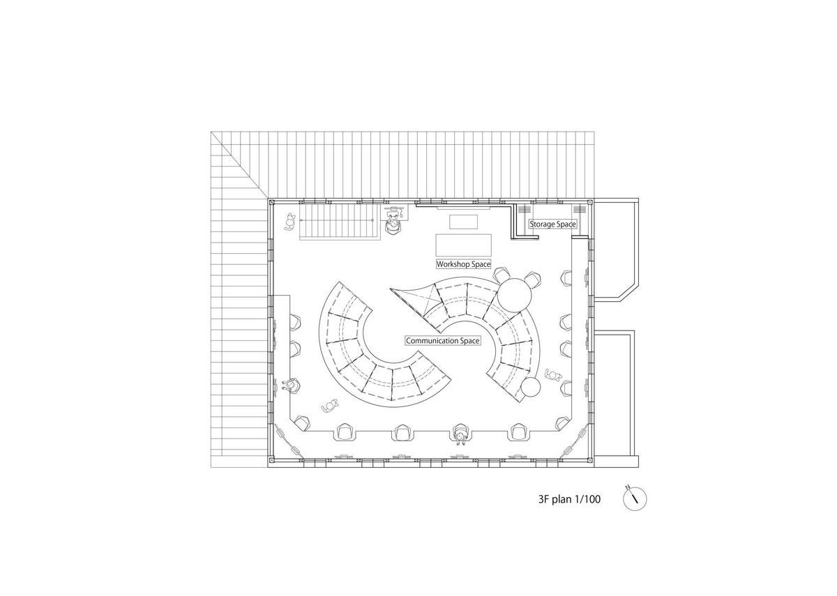 作品「FabCafe Kyoto / MTRL KYOTO」の画像 その16 （建築家 : 佐野 文彦）