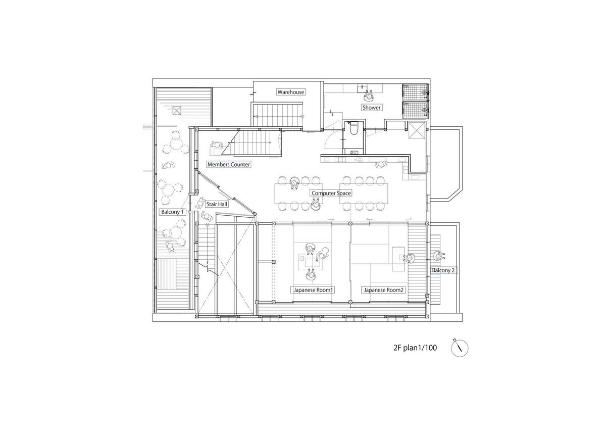 作品「FabCafe Kyoto / MTRL KYOTO」の画像 その15 （建築家 : 佐野 文彦）