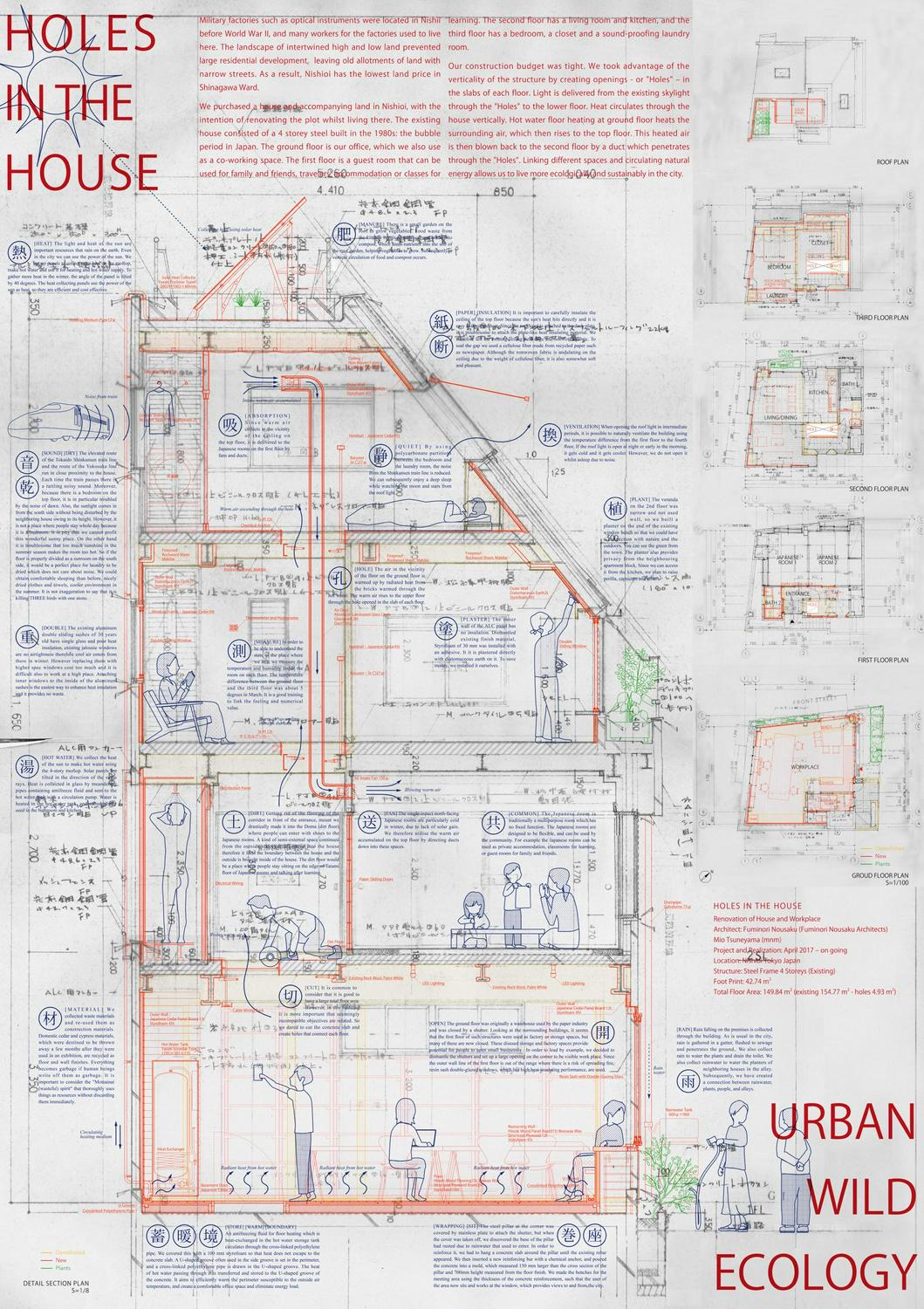 Image of "西大井のあな｜Holes in the House", the work by architect : Fuminori Nousaku (image number 14)