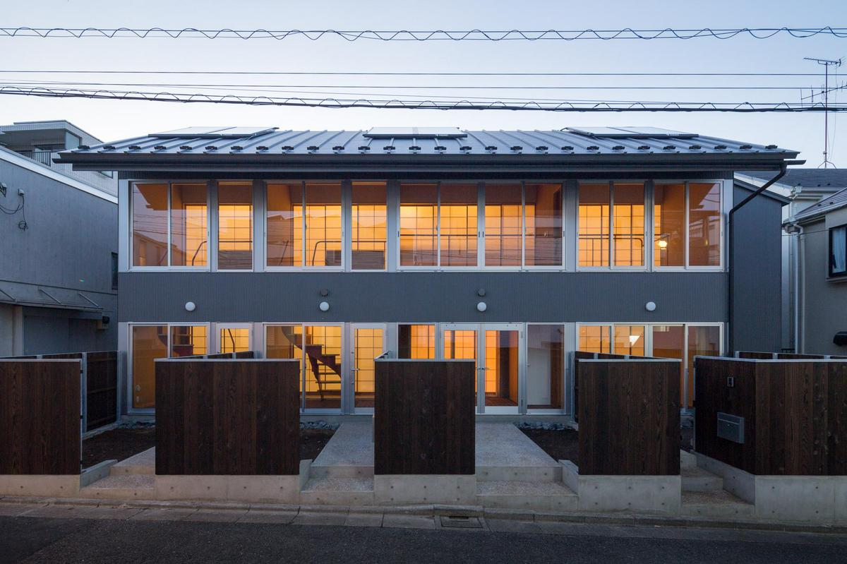 Image of "ピアノ室のある長屋｜Row House with Piano Room", the work by architect : Fuminori Nousaku (image number 1)