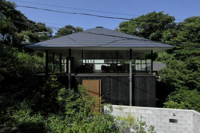 作品「雪ノ下の家」の画像 その1 (建築家 : 石井秀樹)