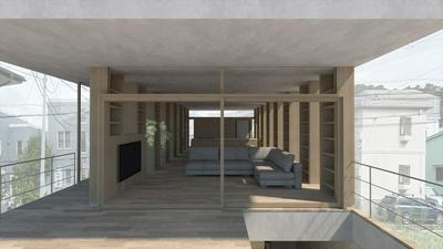 作品「葉山の家」の画像 その5 (建築家 : 石井秀樹)