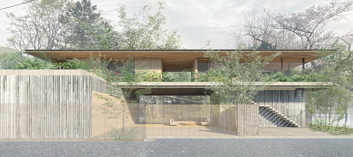 作品「駒沢の家」の画像 その1 （建築家 : 石井秀樹）