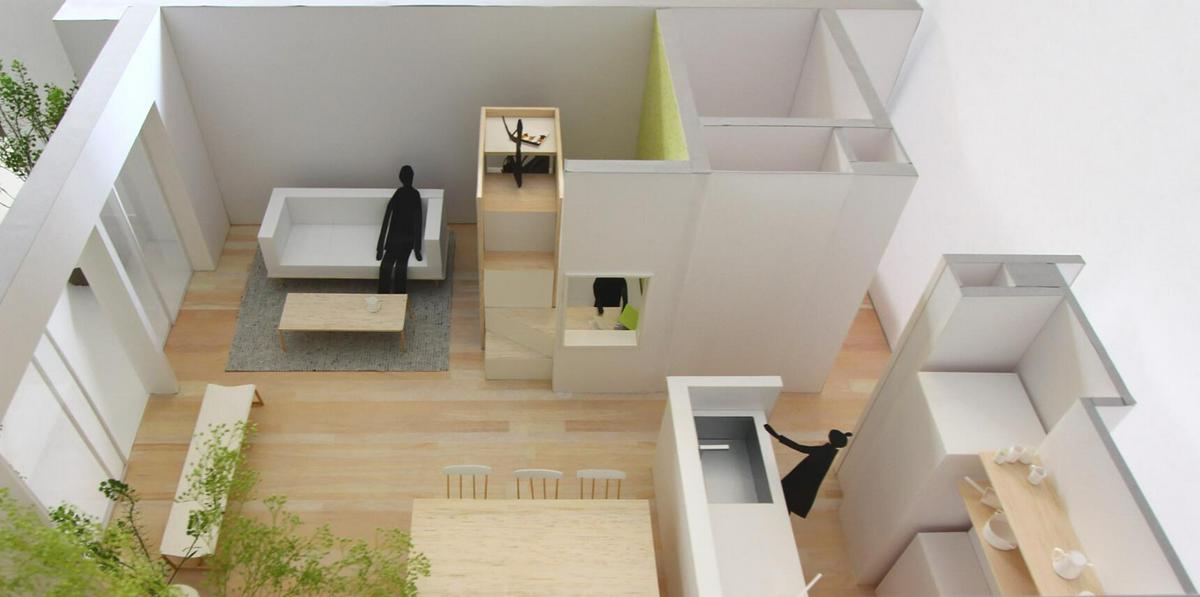 Image of "Pocket Base A B", the work by architect : Naoto Mitsumoto & Naoko Hamana (image number 14)