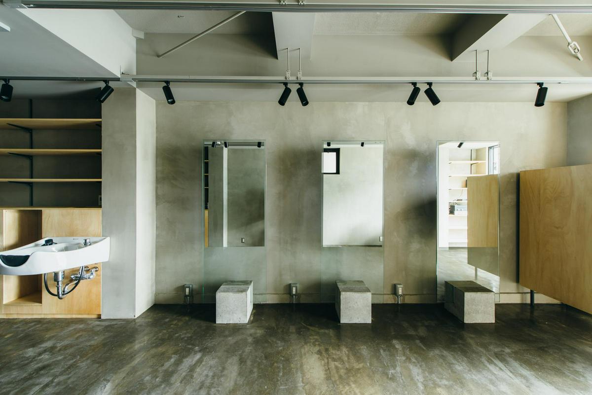 Image of "中目黒の美容室 Raw", the work by architect : Toshimitsu Minami (image number 2)