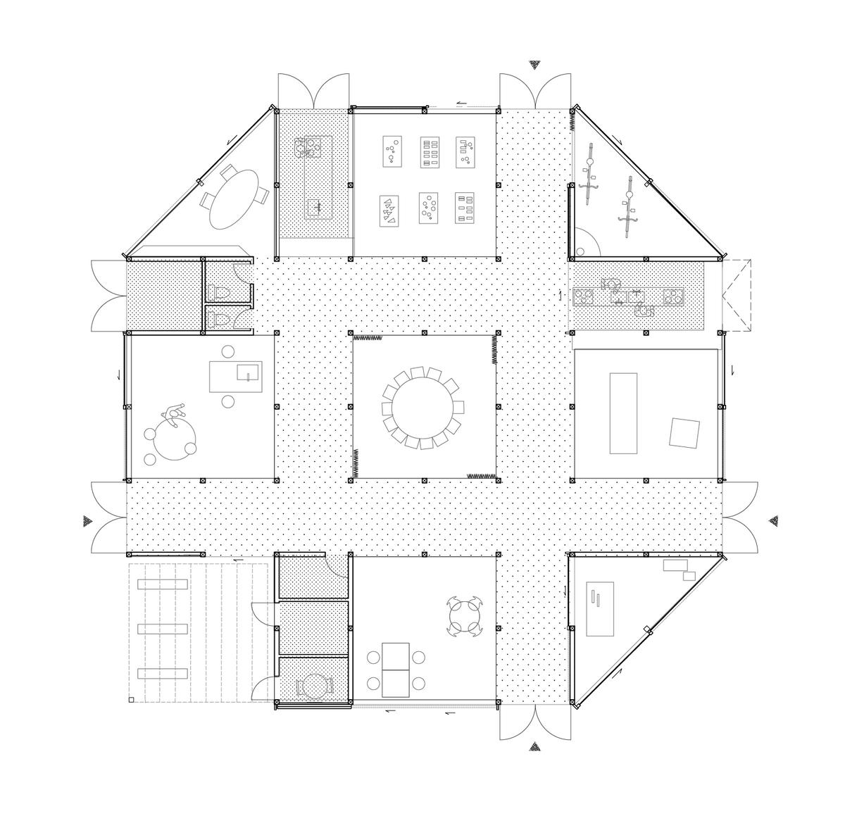 Image of "Community House Poppenbüttel / 2017", the work by architect : Tamotsu Ito (image number 4)