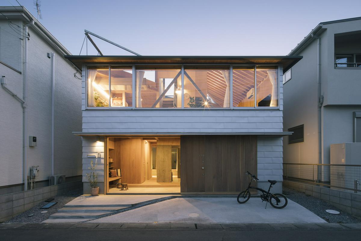 Image of "House In Kita-Koshigaya 北越谷の住宅 / 2018", the work by architect : Tamotsu Ito (image number 12)