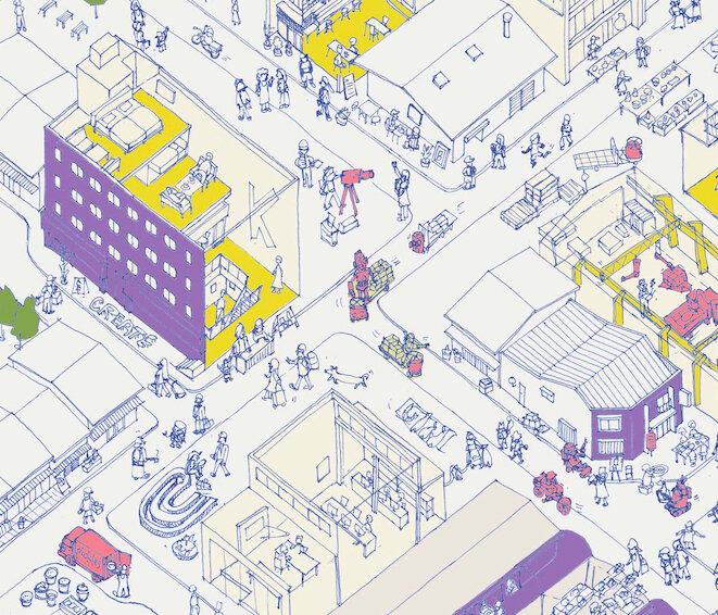 作品「Umekoji Creative Town 梅小路クリエイティブタウン」の画像 その3 （建築家 : 伊藤 維）