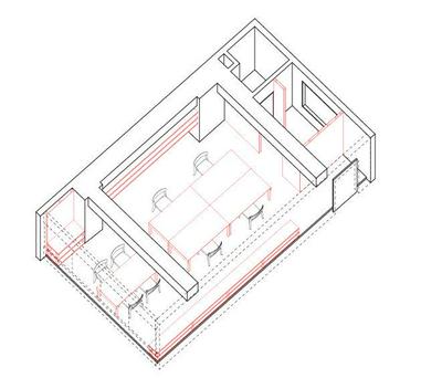 作品「Office In Mitono 美殿町のオフィス改修」の画像 その3 （建築家 : 伊藤 維）