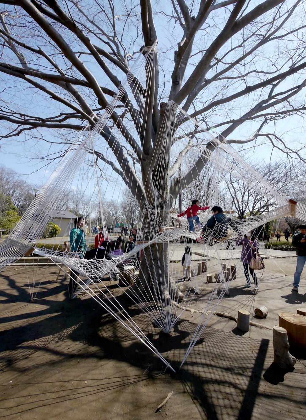 作品「木の上の眠りの家 | Hammock Tree House」の画像 その3 （建築家 : 金野 千恵）