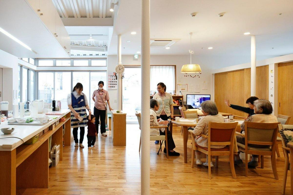 作品「幼・老・食の堂 | Care Hall for child, elderly and dining」の画像 その10 （建築家 : 金野 千恵）