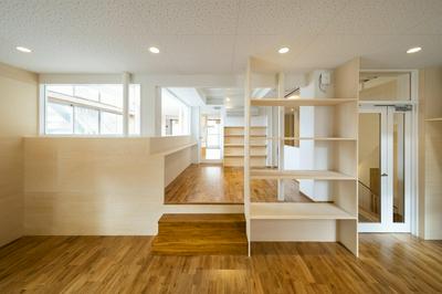 作品「幼・老・食の堂 | Care Hall for child, elderly and dining」の画像 その6 （建築家 : 金野 千恵）